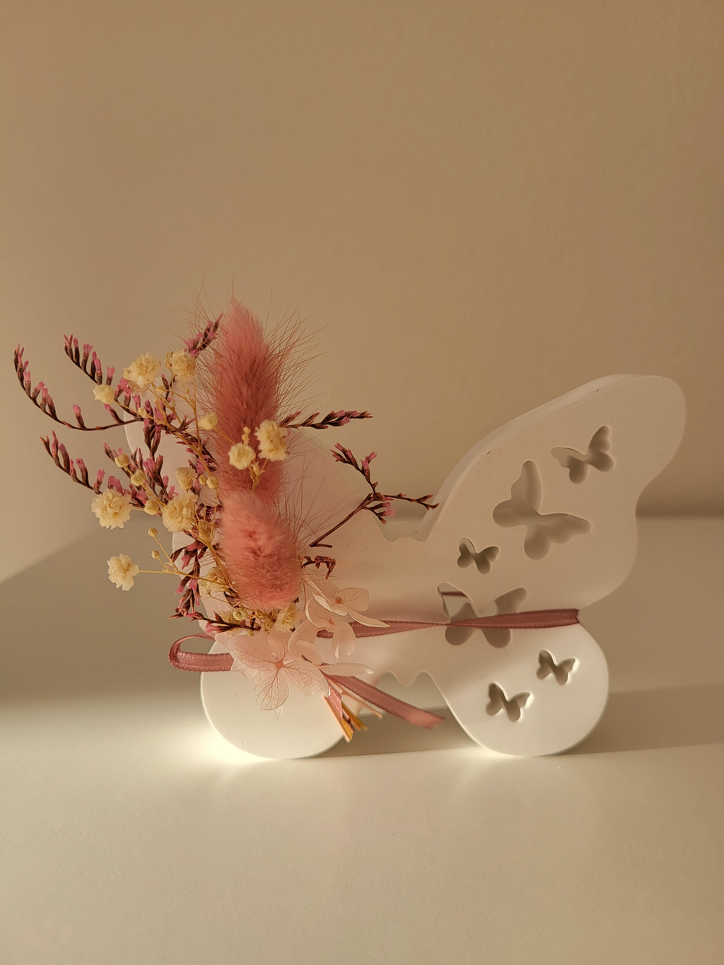 Deko-Frühling-Schmetterling-Raisin-Ceracraft-Gegossen-Handgemacht