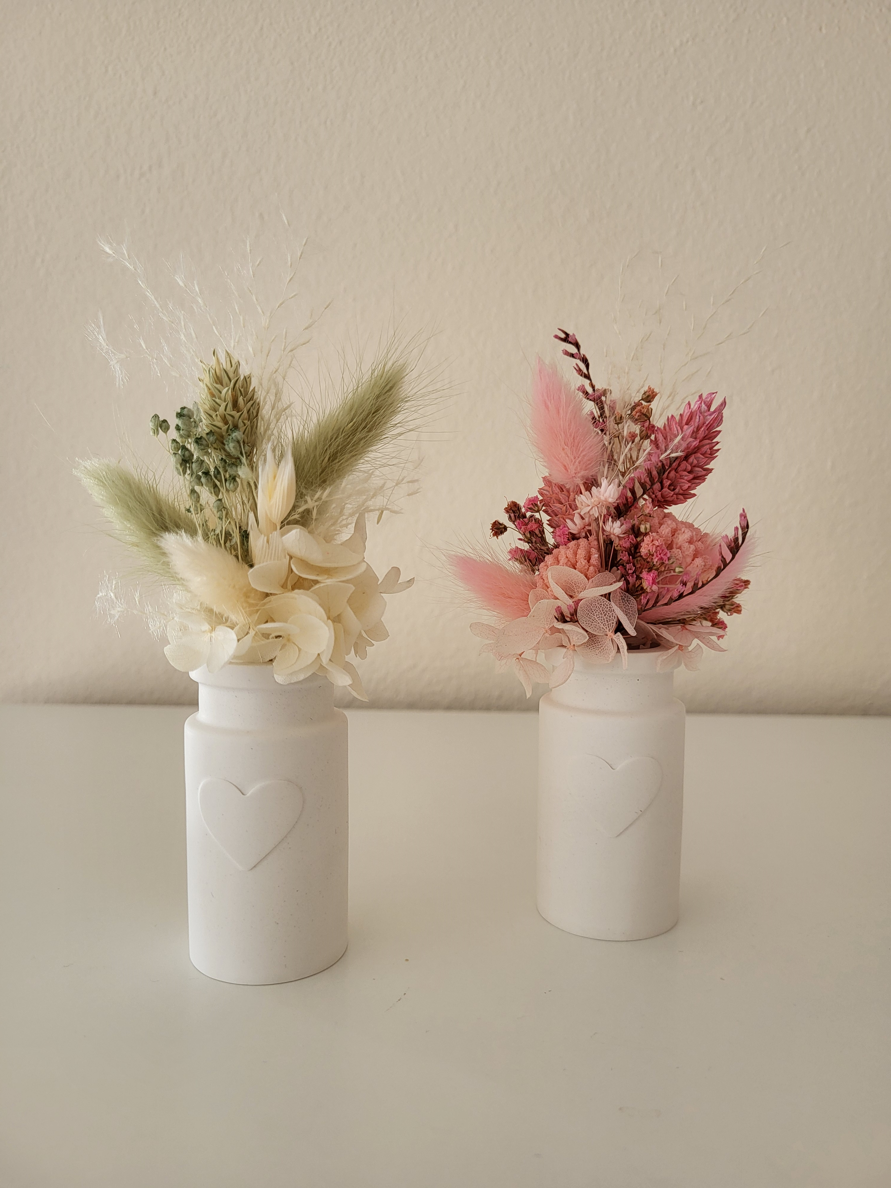 Vase-Gegossen-Ceracraft-Raisin-Pastell