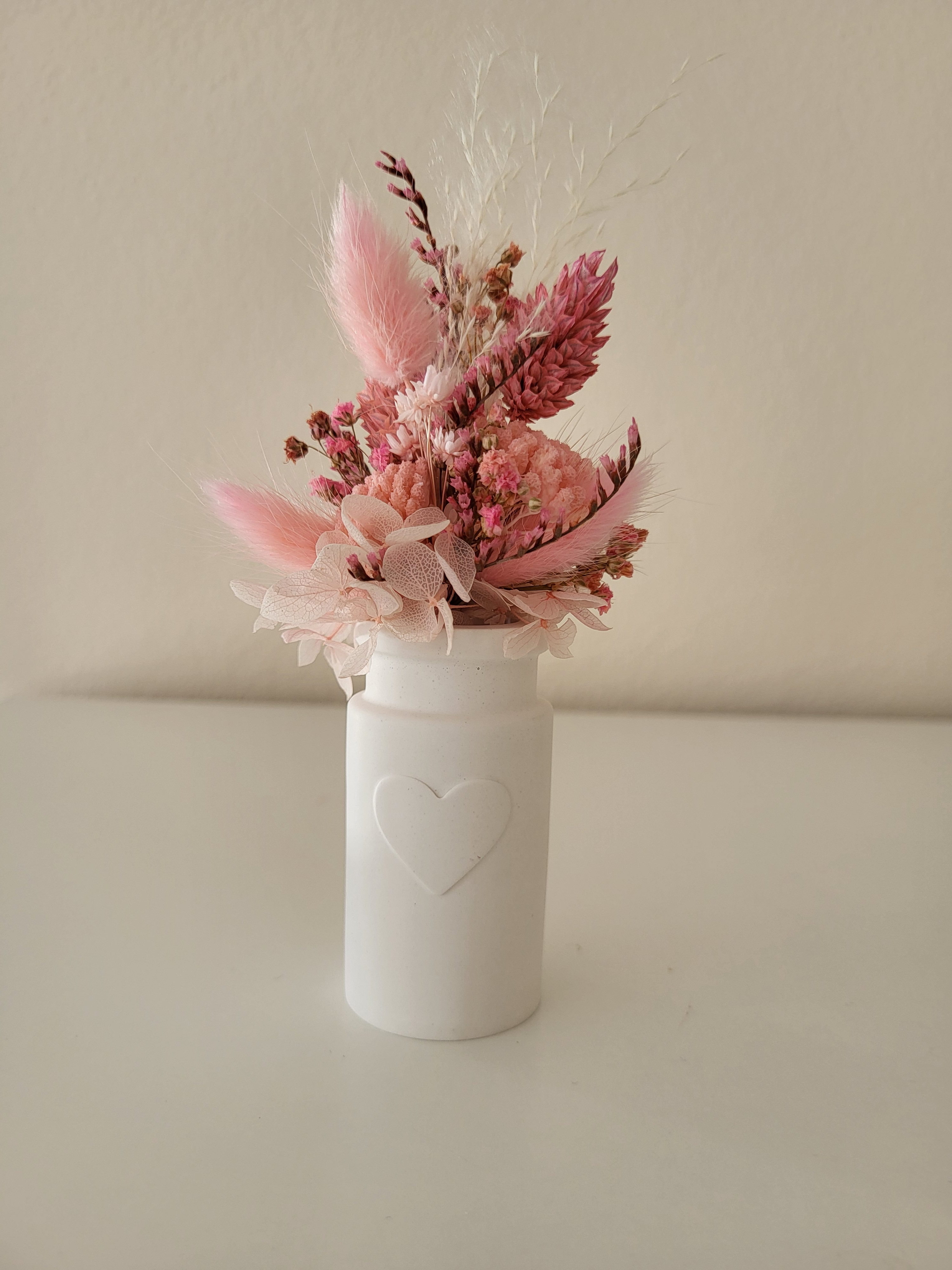 Vase-Gegossen-Ceracraft-Raisin-Pastell
