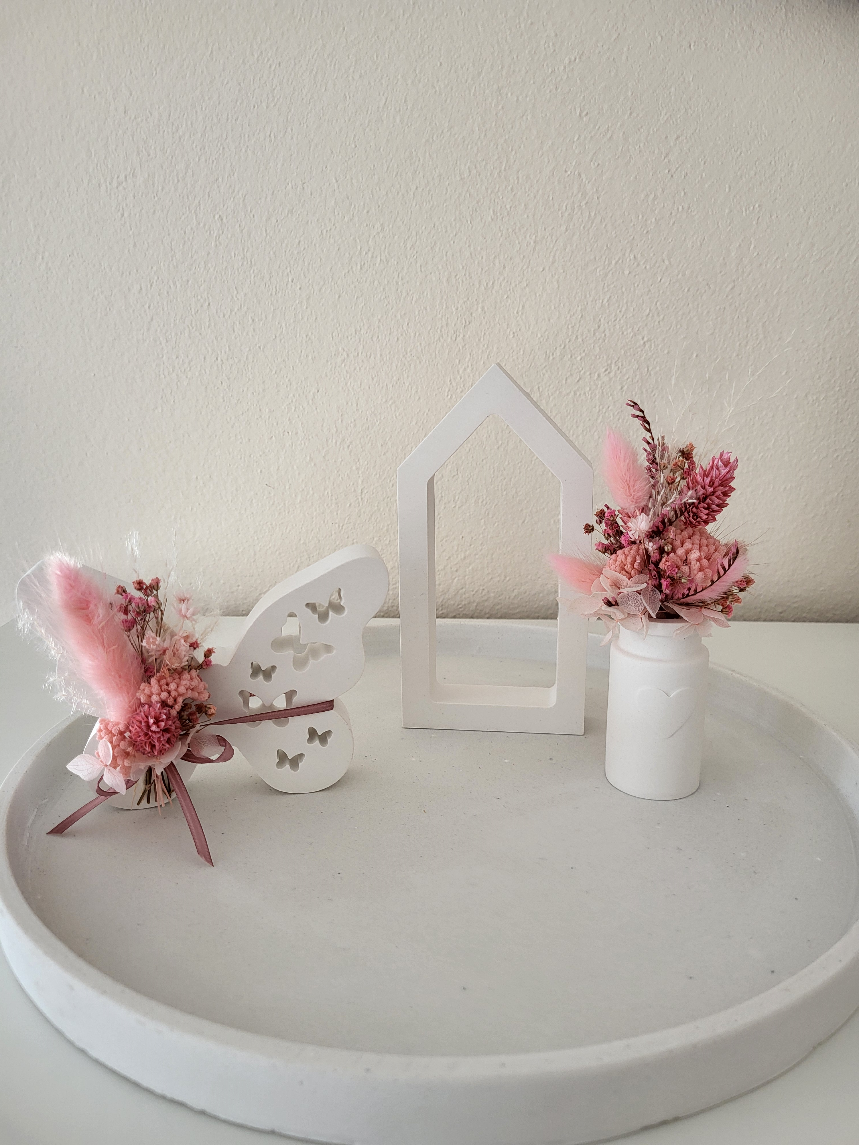 Deko-Frühling-Schmetterling-Raisin-Ceracraft-Gegossen-Handgemacht