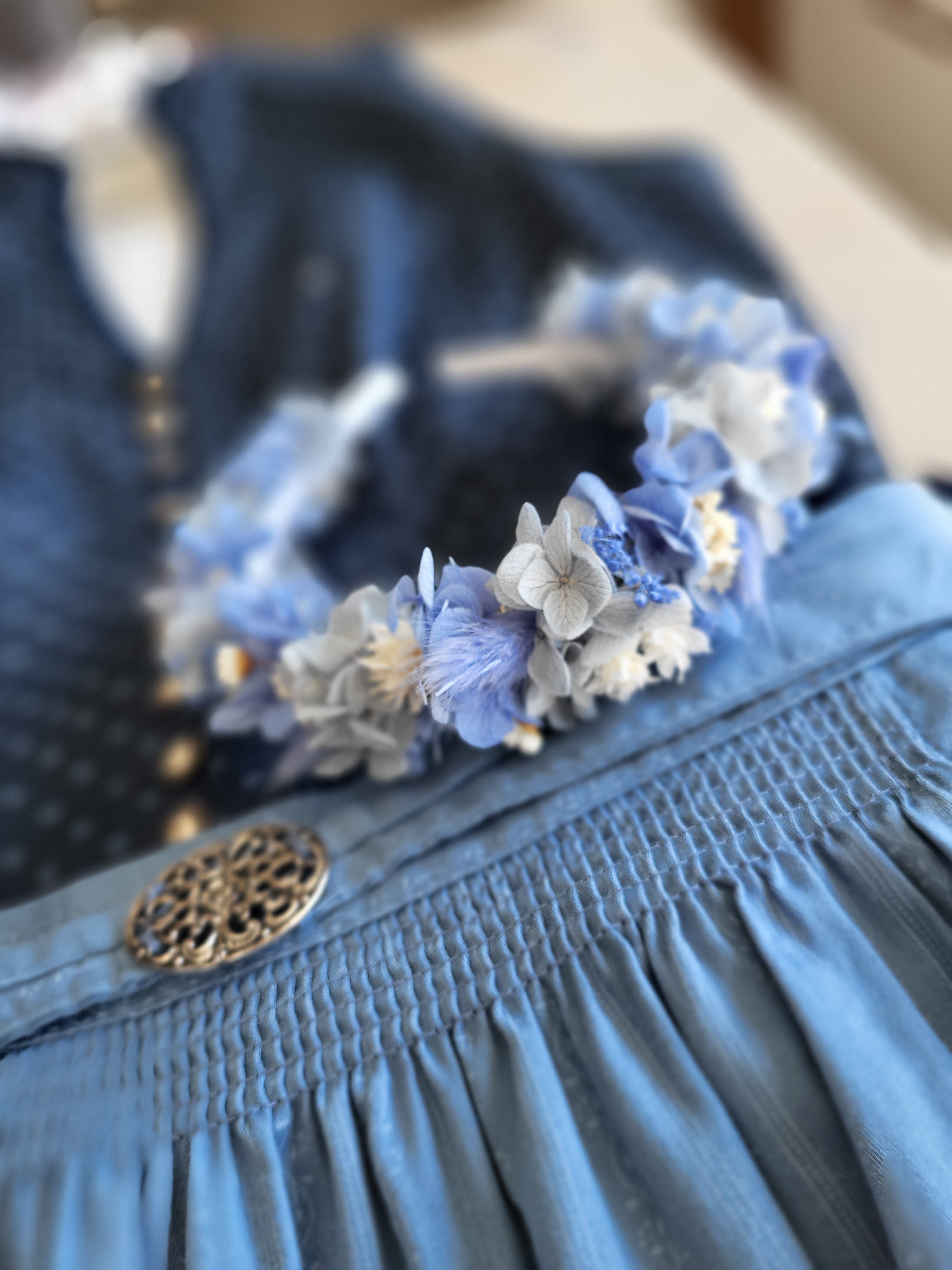 Haarreif "Blau"