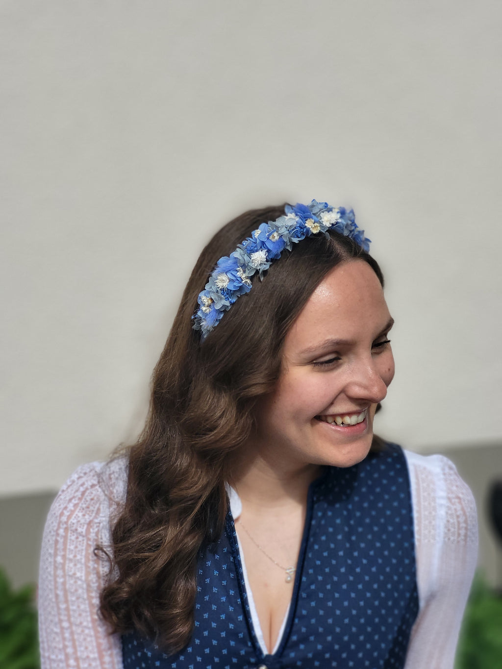 Haarreif "Blau"