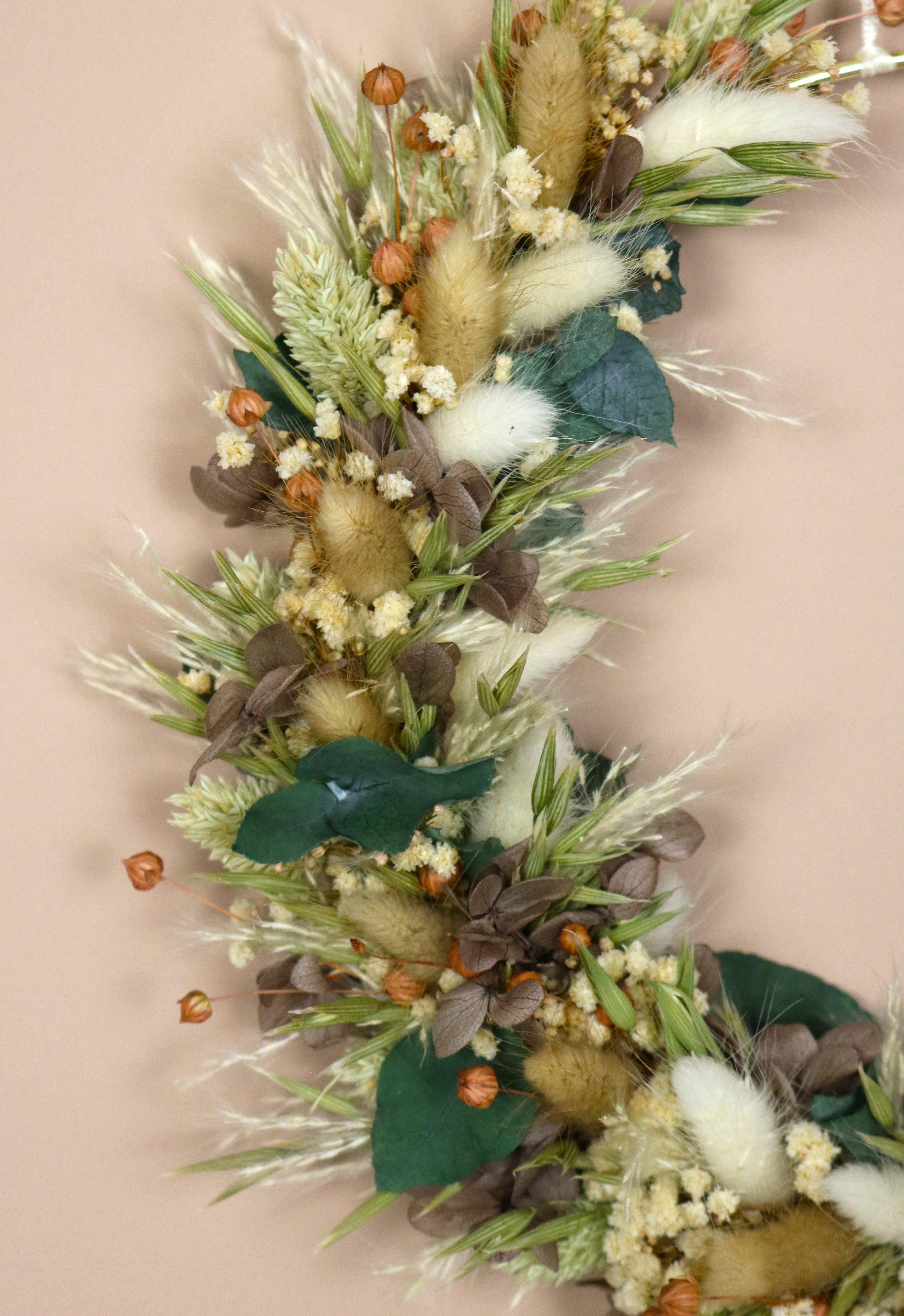 Trockenblumenkranz "Windgeflüster"