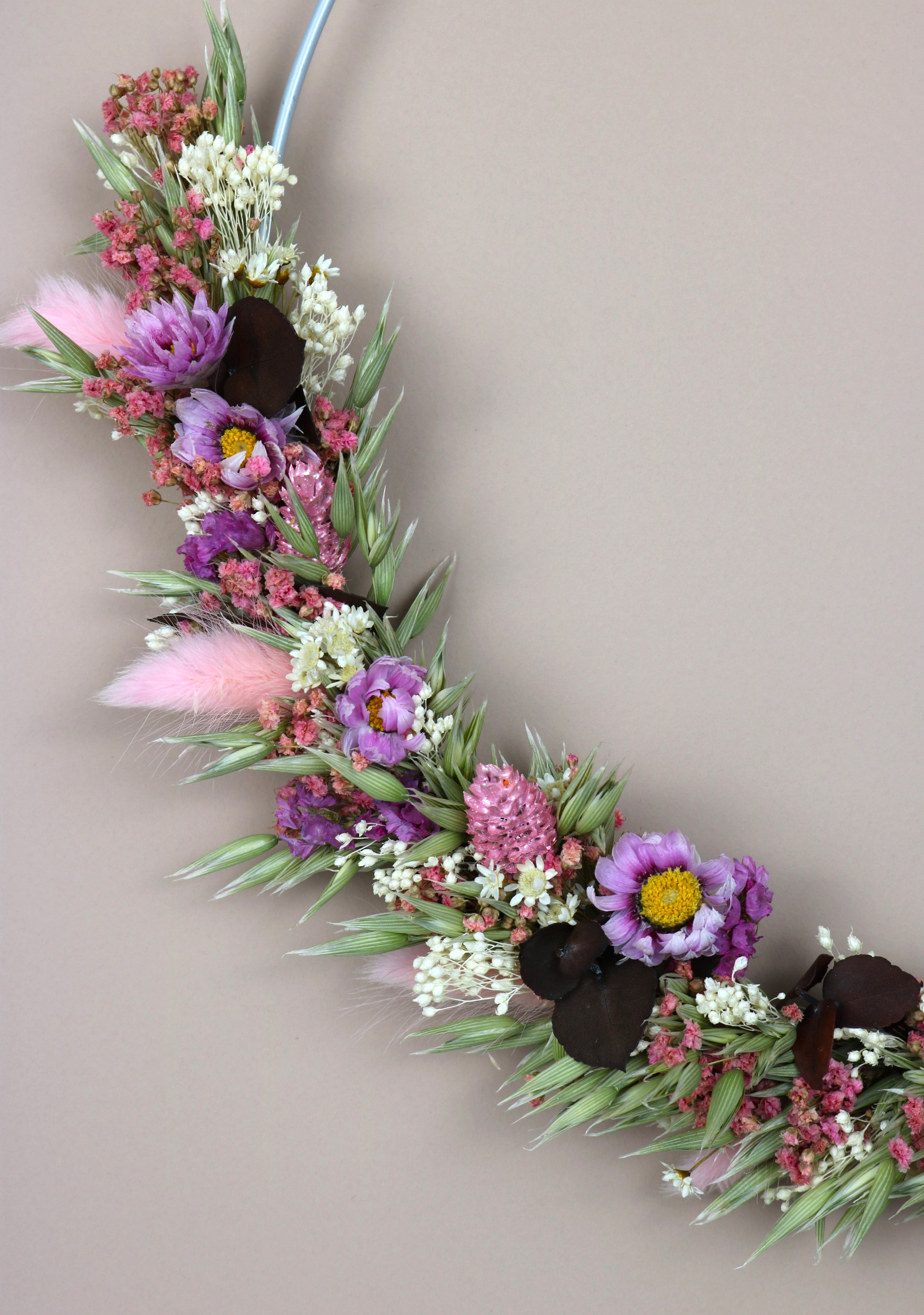 Trockenblumenkranz "Sommerhauch"