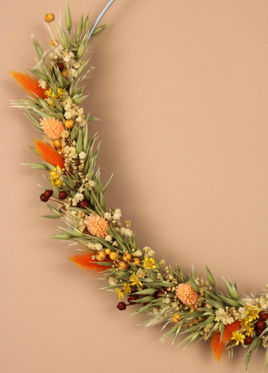 Trockenblumenkranz "Spätsommertraum"