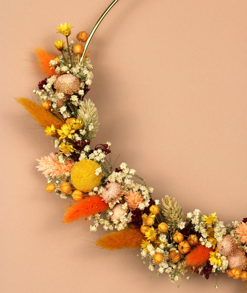 Trockenblumenkranz "Sommerwiese"