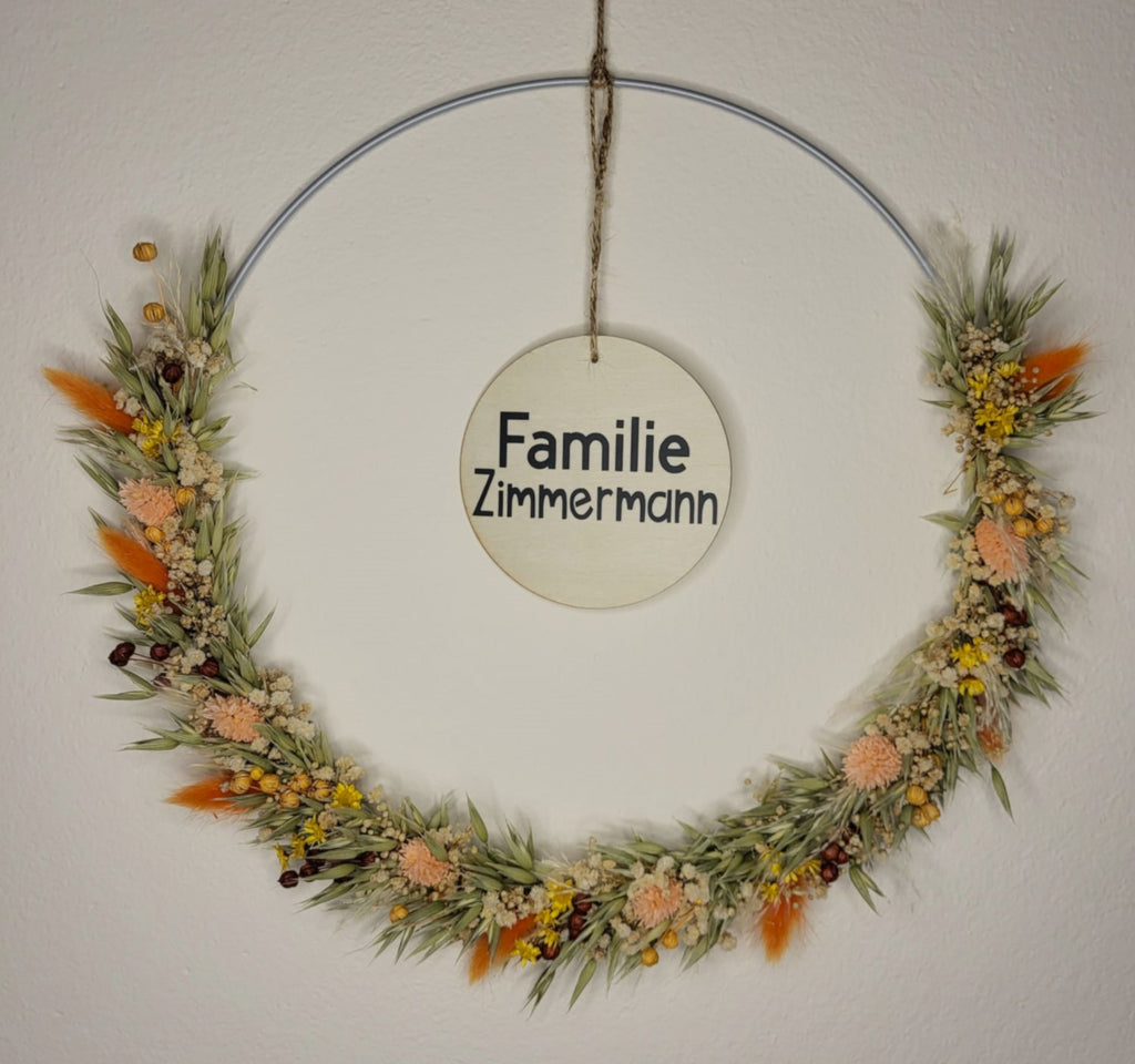 Holzscheiben personalisiert