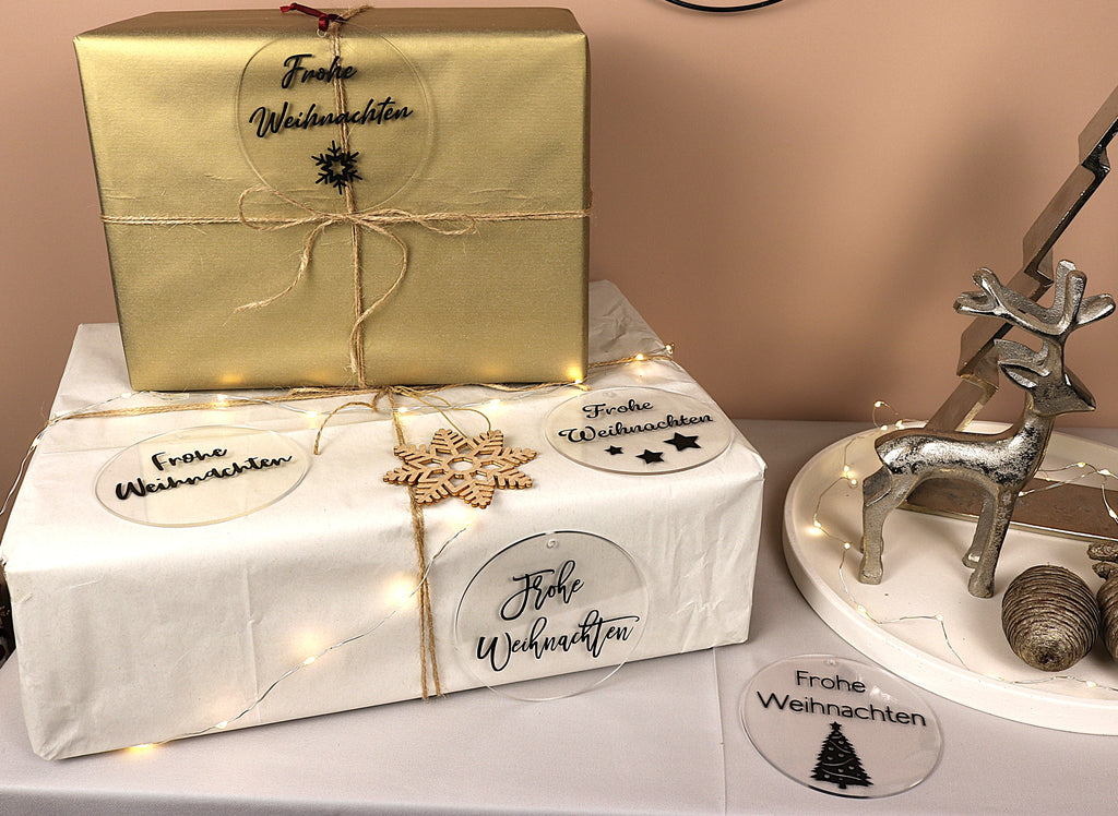 Acrylscheiben Weihnachten