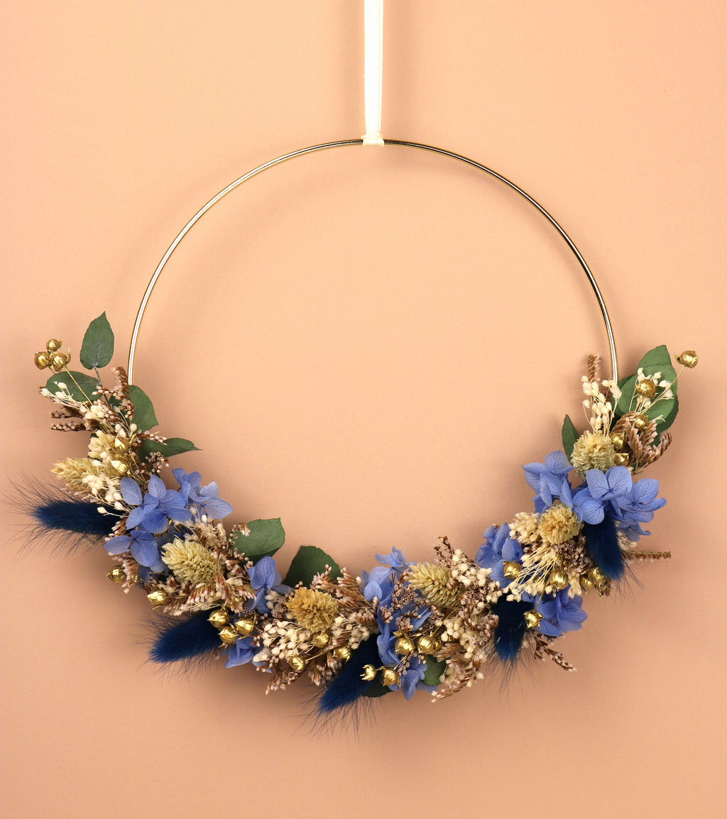 trockenblumenkranz-blau-polarlicht-blümchenzauber