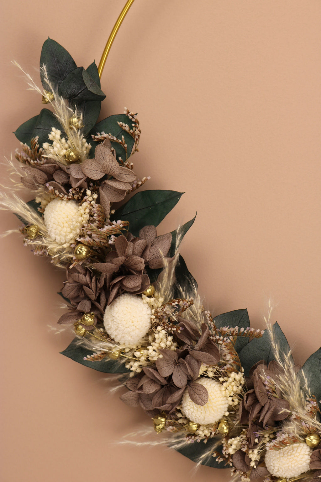 Trockenblumenkranz "Wintertraum"