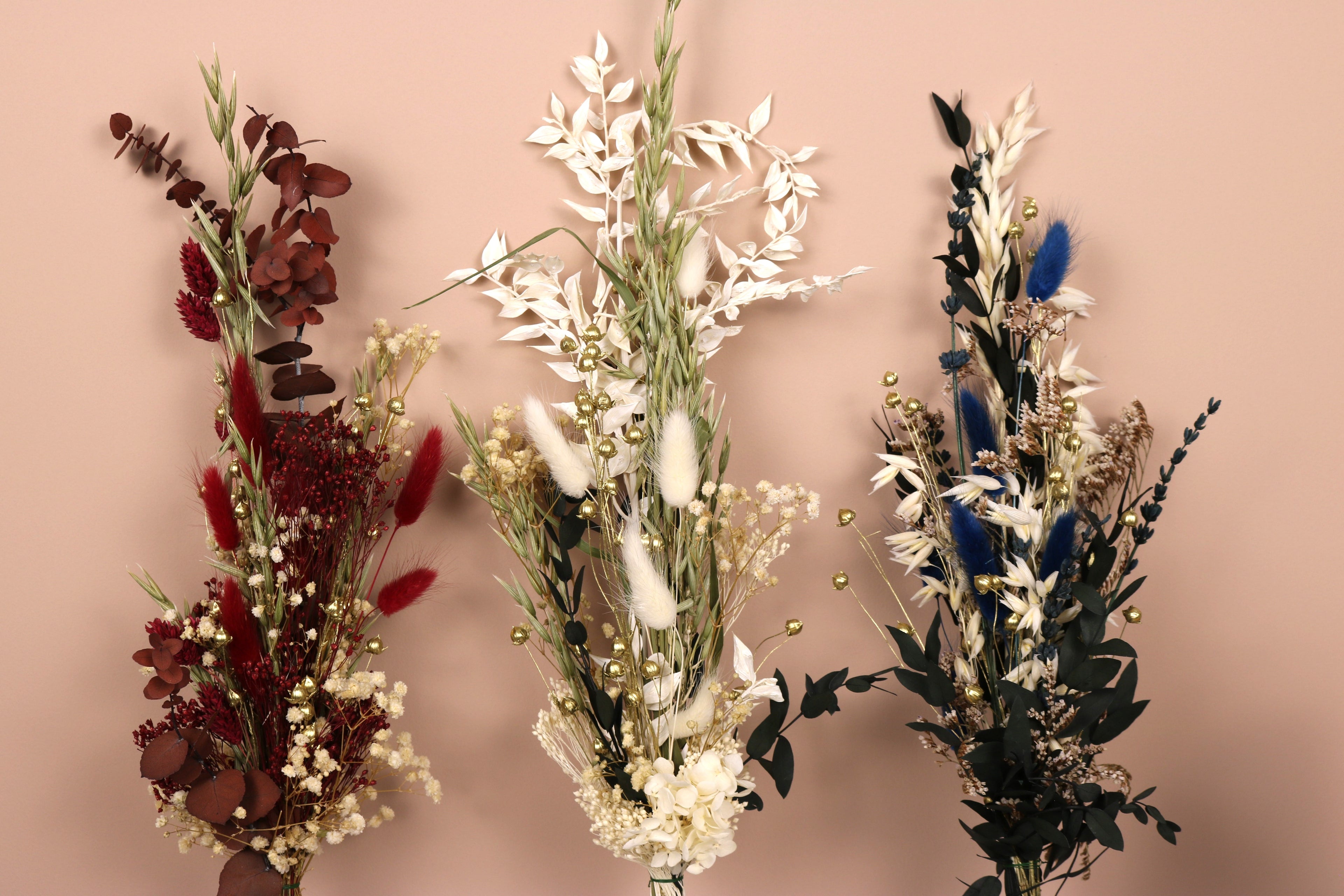 Trockenblumensträuße